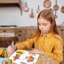 24 Pack Water Coloring Books Thanksgiving Party Favors, Mini Coloring Books Bulk for Kids Goodie Bag Stuffers Students Classroom Prizes Fall Festival Thanksgiving Crafts Toys Gifts