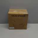 4.2L Salad Spinner, Efficient Lettuce Spinner with Dual Drainage Holes for Quick Drying - Green Salad dryer for Washing, Spinning, and Draining Greens, Fruits, and Vegetables