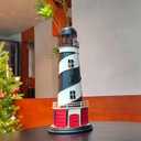 Lighthouse Model Money Bank Home Ornaments Figurines Saving Piggy Bank Home Ornaments Tabletop Figurines