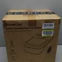 GoveeLife Smart Ice Maker Countertop, Portable Ice Machine with Voice Control, 9 Ice Cubes in 6 Minutes 3 Sizes, 26lbs/24Hrs, Self Cleaning RGB Lights, Quiet Ice Maker with Scoop for Kitchen Silver