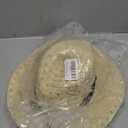 Straw Sun Hats for Women Men Panama Fedora Summer Hat with Leather Belt Wide Brim Beach Sun Jazz Cap (7-7 1/4, 1#beige)