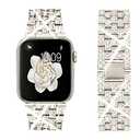 Dsytom Bing Bands Compatible with Apple Watch Band 38mm 40mm 41mm 42mm 44mm 45mm 46mm 49mm, Jewelry Replacement Strap for iWatch Series Ultra 2 10/9/8/7/6/5/4/3/2/1/SE Ultra
