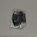 HEELE Dog Muzzle,Soft Nylon Muzzle Anti Biting Barking Chewing,Air Mesh Breathable Drinkable Adjustable Loop Pets Muzzle for Small Medium Large Dogs (Sky Blue, M)