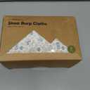 Organic Burp Cloths Baby Boy, Girl - 6-Pack Large 100% Cotton Burping Cloths for Babies, Spit Up Rags, Super Absorbent, Ultra Soft Newborn Rag, Gender Neutral, Machine Washable, Durable (Prairie)