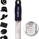 Microplane Premium Citrus Zester and Parmesan Grater (Dark Blue) - Blade Made in the USA