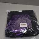 GRAJTCIN Wicked Witch Costume for Women Gothic Sorceress Halloween Party Cosplay Dress with Hat (L, Black Purple)