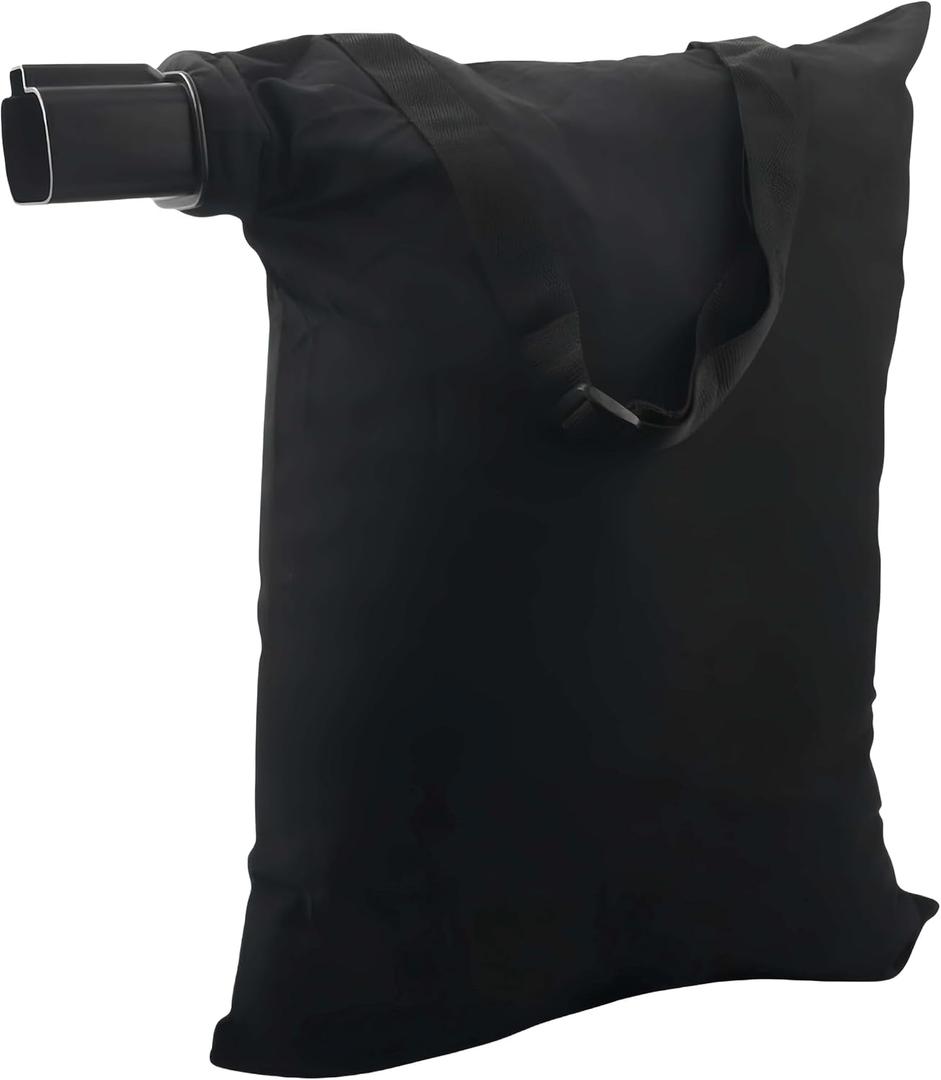 5140125-95 Leaf Blower Vacuum Replacement Bag | Fits Black & Decker BV3100 BV2900 Blower Vac | Replaces 5140117-99 | Shoulder Dust Collection Leaf Bag for 12 Amp Yard Vacuum