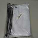 SUNEE Black Mesh Zipper Pouch 7.8x10.8 in, 30 Packs, Waterproof, Organizing Pouches for Office, School, Travel