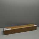 Solid Wood Bamboo Double Towel Bar - Double Towel Rack - Double Towel Bar for Bathroom Wall - Dual Towel Rack - Double Towel Racks for Bathroom - Water Resistant Bamboo Rods