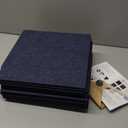 Bumusty Large Cork Board 47"x35" Alternative - 12 Pack Felt Wall Tiles with 70 Safe Removable Adhesive Tabs, 30 Pushpins, Cork Boards for Walls Pin Board Bulletin Board Office Decor -Navy