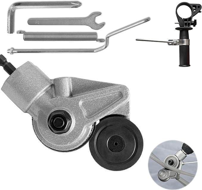 Electric Drill Plate Cutter Attachment