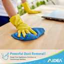 AIDEA Microfiber Cleaning Cloth 100PK, Soft Absorbent Rags, Microfiber Towels for Cars, Kitchen Towels, Dusting Cloth for Home, Window, Cleaning Supplies, 12"×12"