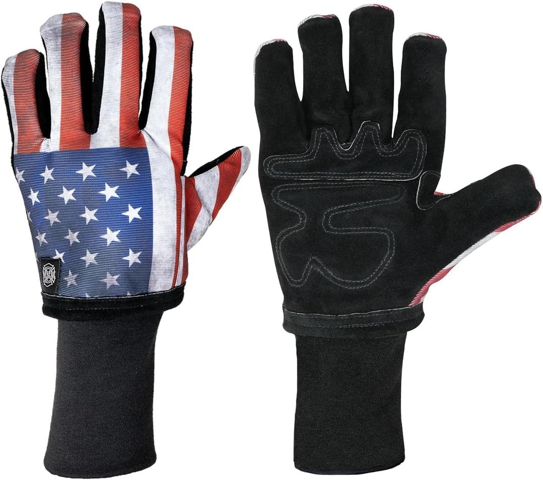 Grill Rescue Grilling Gloves 2.0 - Heat-Resistant Neoprene BBQ Gloves for Safe Grilling, Cooking, and Baking - Durable, One-Size-Fits-All - Version 2