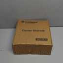 Forbena White Corner Floating Shelves for Wall Set of 4, Rounded Corner Shelves Wall Mounted for Kids Bedroom Books, Cute Wood Hanging Corner Shelf for Bathroom Decor, Living Room, Small Spaces (10" Depth)