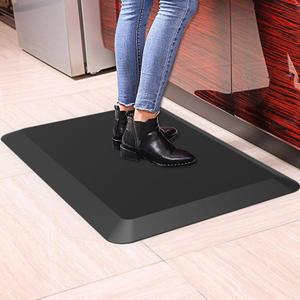 1" Extra Thick Anti Fatigue Floor Mat,Kitchen Mat, Standing Desk Mat  Comfort at Home, Office, Garage - Advanced PU Foam (Black, 30" L x 20" W)