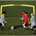 Franklin Blackhawk Portable Soccer Goal - Large, 6.5' x 3.5', Optic Yellow