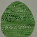 Brighten your table setting with the beautiful style of the Placemat.(Green)4Pcs