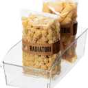 Oggi Fridge / Pantry Bin w/ Fingergrip Handle (12" x 5.75" x 3.5") (6-Inch Bin)