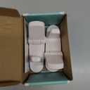 Door Lever Lock (2 Pack)  Prevents Toddlers from Opening Doors  Easy One-Hand Operation for Adults  Durable ABS with 3M Adhesive Backing  No Tools Needed for Install (White)