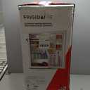 Frigidaire Retro Compact Fridge with Chiller, 3.2 cu ft Countertop Fridge with Built-In Bottle Opener, Compact Refrigerator for Office, Bedroom, Dorm Room or Cabin - 18.7"D x 19.01"W x 33.27"H (White)