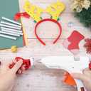 Gartful Full Size Hot Glue Sticks - 0.43" x 3.9", Silver Hot Glue Gun Sticks, Large Hot Melt Glue Sticks for Wax Sealing, DIY Craft, General Repair, Gluing Project, Christmas Gift, Decoration, 72-Pack