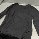 Cicy Bell Womens Oversized Long Sleeve T Shirts Casual Crewneck Trendy Tunic Tops 2025 Loose Fit Basic Tees Black (M)