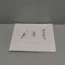 2 Pieces Makeup Bag Set Cute Cosmetic Pouch for Women Seersucker Travel Toiletry Bag Preppy Small Makeup Purse Pouch Aesthetic Skincare Brushes Storage Organizer for Christmas Women(Blue)