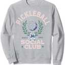 Pickleball Social Club Coquette Bow Pickleball Preppy Sweatshirt.S