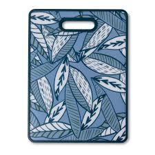 Tropical Leaves Cutting Board Palm Summer Floral Grip Handle Chopping Boards Cutting Board for Kitchen Plastic 16" x 11" x 0.5"