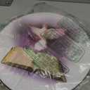 Tambourine 10 inch Dove Bible Double Row Jingle Tambourine for Adults,Handbell Clap Drum Tambourines for Pray Church Party Musical Instrument (10 inch Dove)