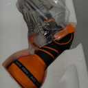 Giraffe Tools Retractable Garden Hose Reel 1/2 Inch x 130 ft, Super Heavy Duty, Any Length Lock, Slow Return System, Wall Mounted and 180 Deg Swivel Bracket