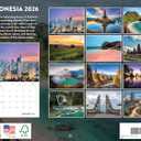 2 x Indonesia Calendar 2026 Monthly Wall Calender 12 Month Indonesian Gifts | American Made In The USA