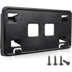 RED WOLF ML3Z-17A385-AB Front License Plate Bracket for 2021-2023 Ford F150 3.3L 5.0L Replace OE FO1068185 Install Front Bumper License Plate Holder
