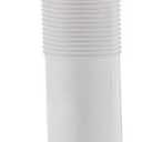 Design House 522953 Dishwasher Air Gap Kit with Solid Brass Skirted Cover, Satin Nickel