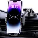 Car Phone Holder Universal Phone Holders For Your Car Windshield Easy Installation Phone Mount for Car Adjustable Strong Suction Car Accessories Fit for 4.7-7.2 inch phones & GPS