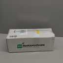 Restaurantware Pastry Tek 9.8 x 3.2 x 2.4 Inch Pastry Boxes 100 Disposable Donut Boxes - With Clear Window Easy Assembly White Paper Cookie Packaging Boxes For Muffins Cupcakes And Mini Cakes