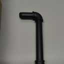 NearMoon 5-Pieces Industrial Pipe Bathroom Hardware Set, Include 18 Inch Towel Bar, Toilet Paper Holder and 3 Robe Hooks, Heavy Duty DIY Style Wall Mounted Rustic Decor Accessories Kit (Black)