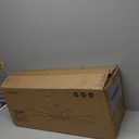 62 Inch Ceiling Fans with Lights - Large Modern Ceiling Fan with Light and Remote Control for Bedroom Living Room Courtyard, 3CCT Dimmable 6 Speeds Reversible Quiet DC Motor,Black