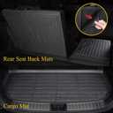 Floor Mats for Subaru Outback 2026-2027 Full Set with Seatback Mat, Size: 27 