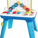Baby Einstein Curiosity Table Activity Play Station, Montessori Floor Toy and Interactive Workbench, 12 Months and Up, 1 Count
