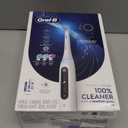 Oral-B iO Deep Clean + Whiten Rechargeable Electric Toothbrush with Visible Pressure Sensor, 2 Minute Timer, 5 Cleaning Settings, 1 iO5 Limited, 3 Toothbrush Heads, Travel Case & Refill Holder, White