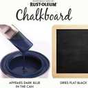 Rust-Oleum 206540 Chalkboard Brush-On Paint, 30 oz, Black (30 Ounce (Pack of 1))