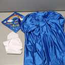 Kindergarten graduation cap and gown with 2026 Tassel, Certificate for Toddler Children (27"-33") (Blue)