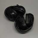 Floriogra 2 Pack 34dB Noise Canceling Headphones For Shooting, Hearing Protection Earmuffs, Ear Protection Headphones, Thickened Headband Ear Muff For Noise Reduction for Shooting, Construction,Mowing (Black+black)