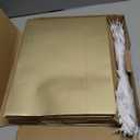 12 Large Gift Bags 13x5x10 Inches, Luxury Large Gift Bags with Handles for Thanksgiving Day and All Occasions (Champagne Gold with Grass Texture), 12 Count