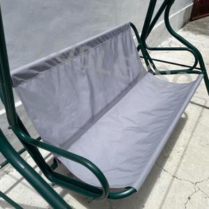 Swing Seat Cover Replacement, Waterproof Thickened 900D Patio Swing Seat Cover, Patio/Porch Swing Replacement Seat (Grey, 58.3x19.7x19.7 inch)