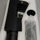 Burr Coffee Grinder,Wirsh Electric Single Dose Coffee Grinder Geimori GU38 with 38mm 6-Core Conical Burr,Stepless Adjustment for Espresso,Drip,French Press,Cold Brew,Bellows Included.