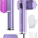Sundu Travel Steamer for Clothes,Portable Handheld Garment Steamer,100ml Water Tank,15s Fast Heat-up,Ironing Gloves,25 Min Powerful Continuous Steam,1200W&4 Modes Steam Iron for Travel,Home(Violet)