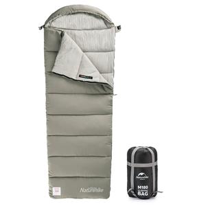 Naturehike Camping Cotton Sleeping Bag Spliceable Double Sleeping Bag for Adults,Fully Expandable,with Cotton Cap,Lightweight for Cold Weather Camping,Machine Washable