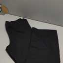 Hanes Womens Sweatpants, EcoSmart Fleece Pants, Pocketless Open-Bottom Sweatpant, Regular & Petite (Large, Ebony)